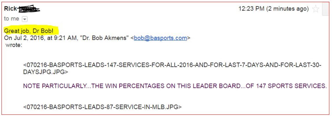 Bob Akmens Sports - America's #1-Documented Top Sports Handicapper -  Football Picks - and More!